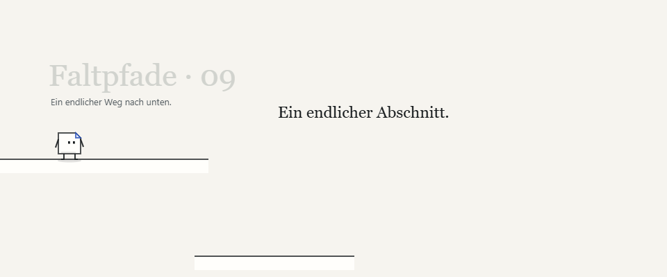 Pixel in der ersten Szene von 09 · Bis zum Feierabend